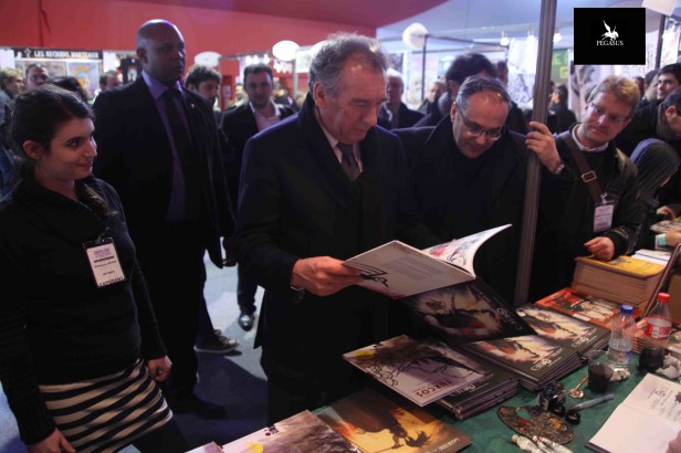 François Bayrou découvre la Guerre des Gaules