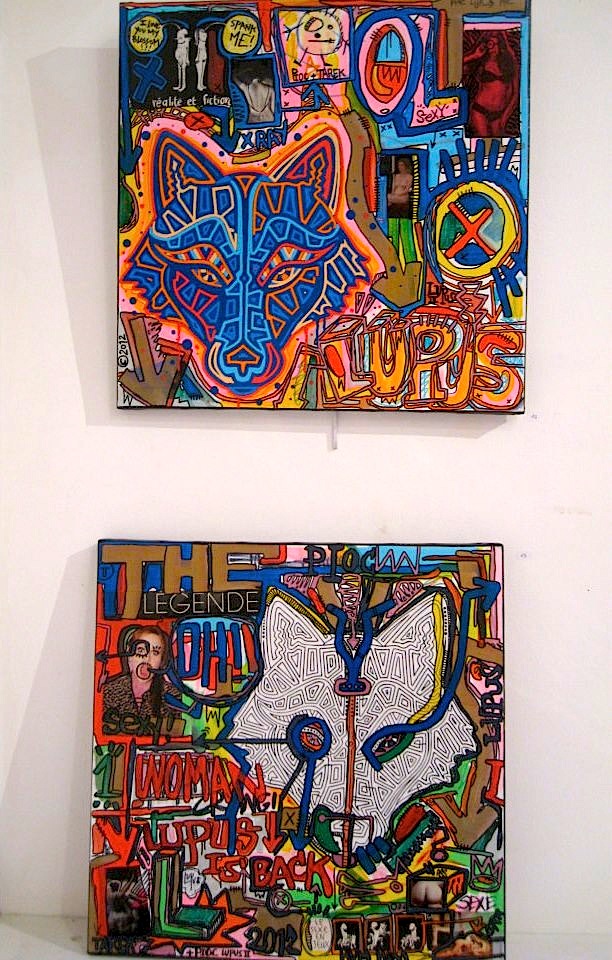 Tarek and Pioc paintings