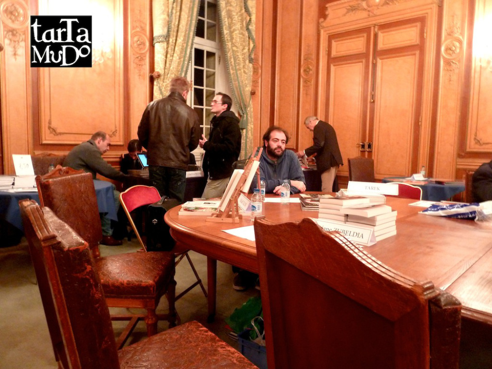 Tarek au salon du livre des Invalides | Les éditions Tartamudo