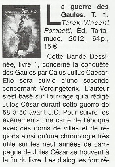 L'Ecrivain combattant article GDG 1 (a)