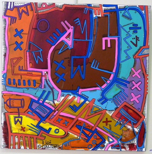 Tarek à l'Atelier 17