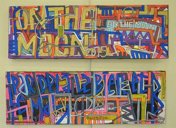 Tarek à l'Atelier 17