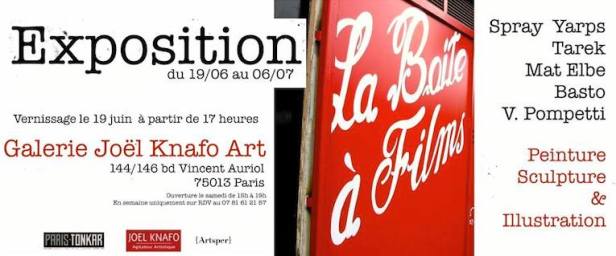Exposition Galerie Knafo