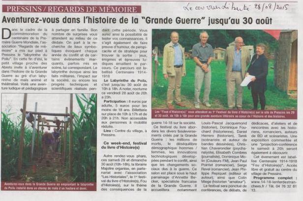 Revue de presse : Fou d'histoire