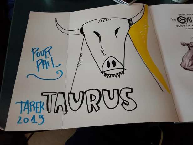 Dédicace de Tarek