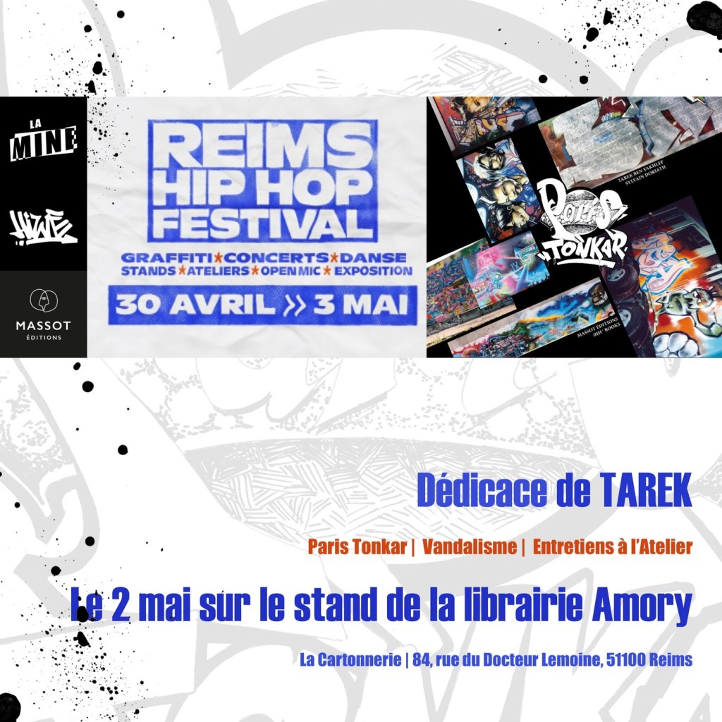 Dédicace Tarek Reims Hip-Hop Festival